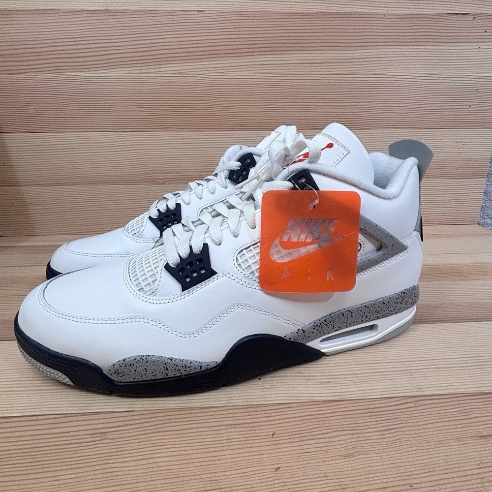 Nike Air Jordan 4 Retro White Cement Size 14 Men (FV5029-100) B Grade From Nike